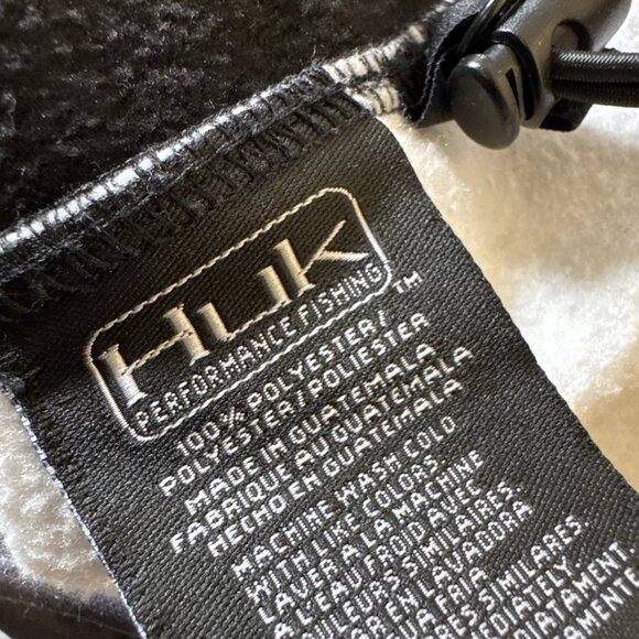 Mens HUK Performance Kryptek Cano 1/4 Zip Pullover Long Sleeve M With Pockets - Picture 8 of 11